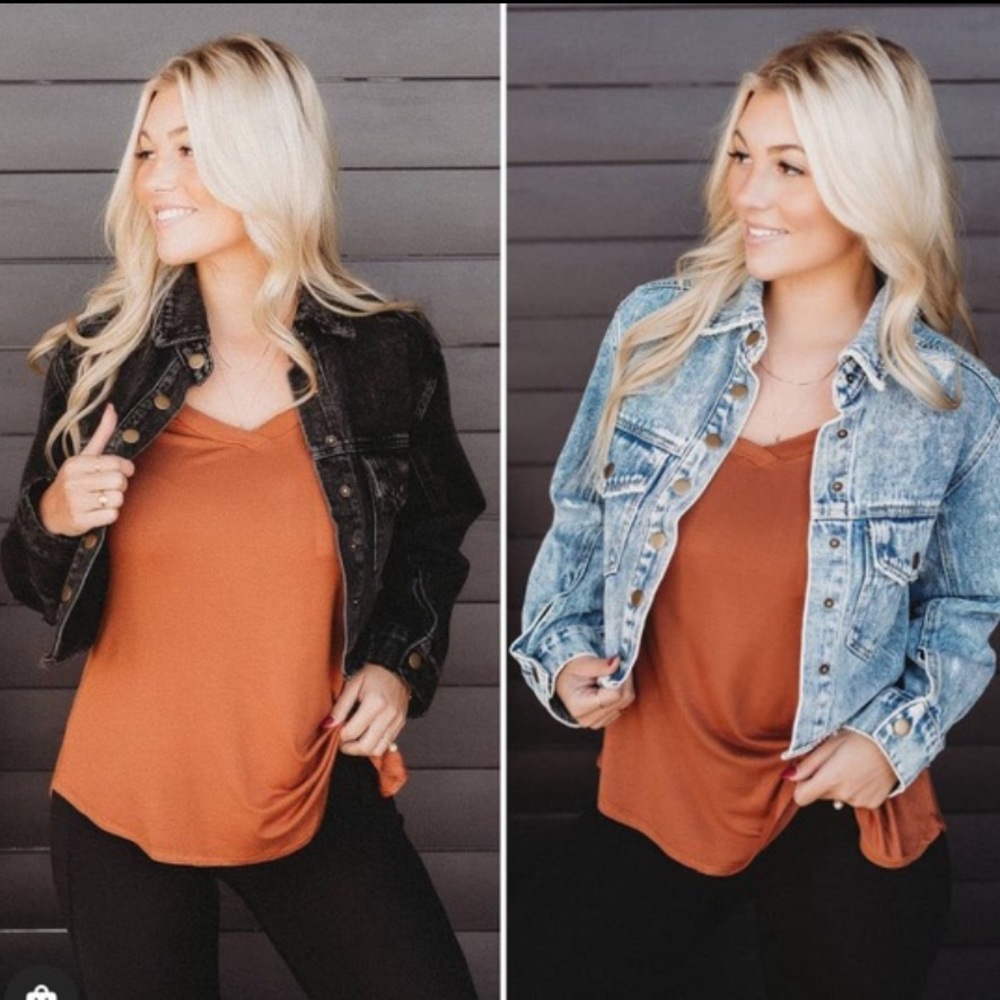 🔹New🔹Rust Orange Boyfriend Tee